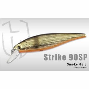 Vobler Strike 90SP 9cm 10gr Smoke Gold Herakles imagine