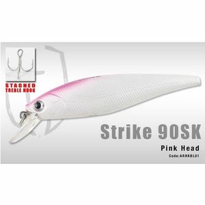 Vobler Strike 90SK 9cm 11gr Pink Head Herakles imagine
