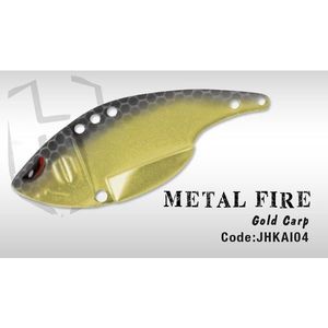 Cicada Metal Fire 5.2CM 12GR Gold Carp Herakles imagine