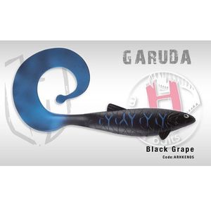 Garuda Shad 35cm 160gr Black Grape Herakles imagine