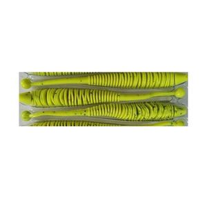 Naluca Evoke Worm Chartreuse 6cm, 12buc/plic Rapture imagine