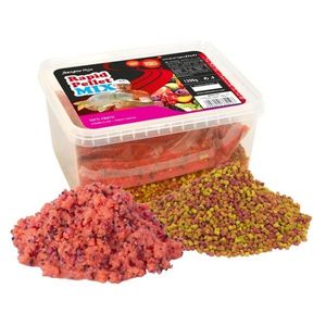 Pellet Benzar Mix Pack 2 in 1, 1200g (Aroma: Miere) imagine