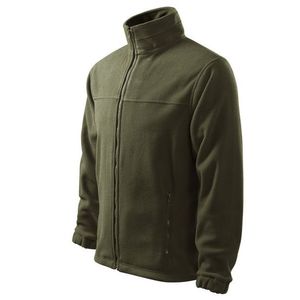 Jachetă flausată Malfini, culoarea military, 280g/m2 imagine