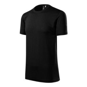 Malfini Merino Rise tricou scurt bărbați, negru imagine