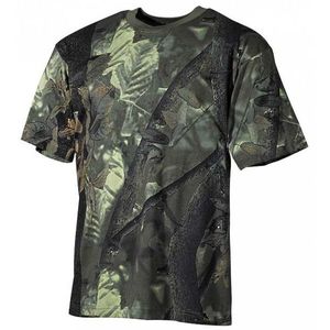 MFH tricou camuflaj hunter-grün, 170g/m² imagine