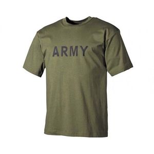 Tricou MFH cu inscripție army, culoarea măsliniu 160g / m2 imagine