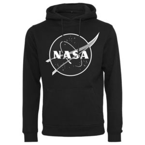 NASA Insignia hanorac cu glugă pentru bărbați, negru imagine