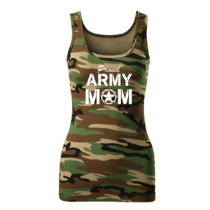 DRAGOWA maieu damă army mom, camuflaj 180g/m2 imagine