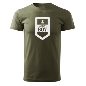 DRAGOWA tricou army boy, oliv 160g/m2 imagine
