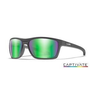 Wiley X Captivate Kingpin ochelari polarizați green mirror imagine