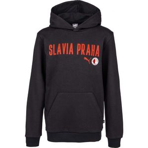 Puma Slavia Prague Graphic Hoody BLK Hanroac pentru bărbați, negru, mărime imagine