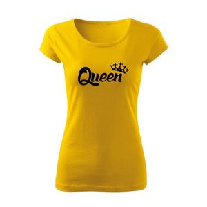 DRAGOWA tricou de damă queen, galben 150g/m2 imagine