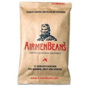AirmenBeans pastile Coffee-Guarana, 21 buc imagine