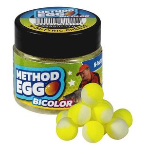 Pop Up Benzar Bicolor Method Egg, 8mm, 30ml (Aroma: Belachan - Krill) imagine