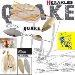 Spinnerbait Herakles Quake, Waka Waka, 17.5g imagine