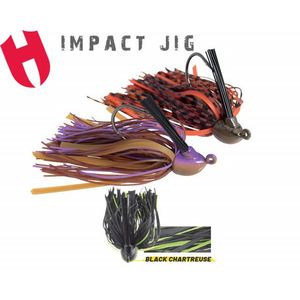 Jig Herakles Impact Jig, Black/Chartreuse, 10.5g imagine