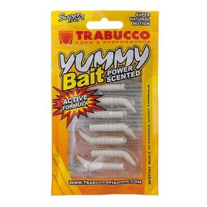 Vierme Trabucco Yummy Bait Brucone, alb, 3cm, 8buc imagine