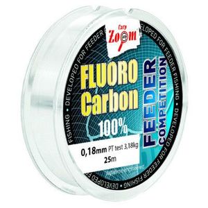 Fir Carp Zoom Fluorocarbon Leader Feeder Competition, 25 m (Diametru fir: 0.18 mm) imagine