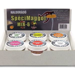 Viermisori artificiali Haldorado SpeciMaggot Mix-6, 6 bc imagine