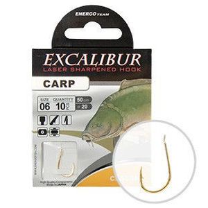 Carlige legate Excalibur Carp Classic Gold (Marime Carlige: Nr. 4) imagine