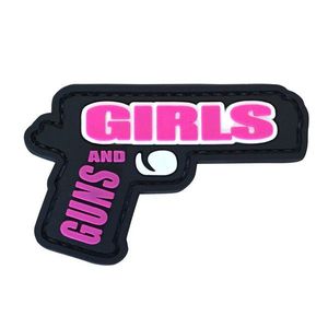 WARAGOD Petic 3D Guns and Girls 7x5cm imagine