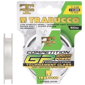 Fir Trabucco T-Force Competition GP, Transparent, 50m (Diametru fir: 0.08 mm) imagine
