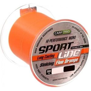 Fir Carp Pro Sport Line, Fluo Orange, 300m (Diametru fir: 0.28 mm) imagine