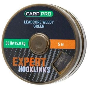Fir Leadcore Carp Pro Coated Hooklink, verde, 5m (Rezistenta fir: 35 lbs) imagine