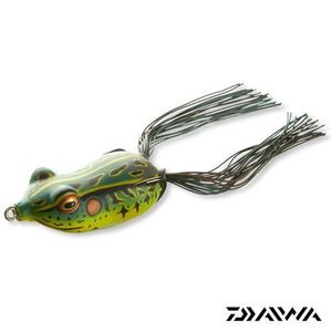 Naluca broscuta Soft D-Frog 6cm verde Daiwa imagine
