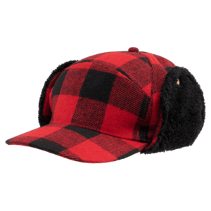 Brandit Lumberjack şapcă de iarnă, roşu-negru imagine