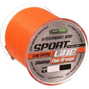 Fir Carp Pro Sport Line, Fluo Orange, 1000m (Diametru fir: 0.28 mm) imagine