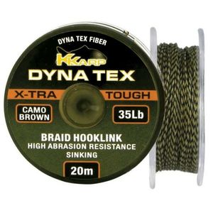 Fir Textil inaintas K-Karp Dyna Tex X-Tra Tough, Camo Brown, 20m (Rezistenta fir: 25 lbs) imagine