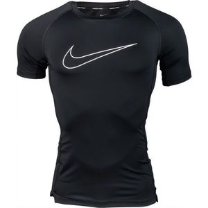 Nike NP DF TIGHT TOP SS M Tricou sport bărbați, negru, mărime imagine