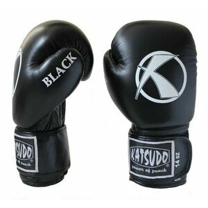 Mănuși de box Katsudo POWER BLACK, negru imagine