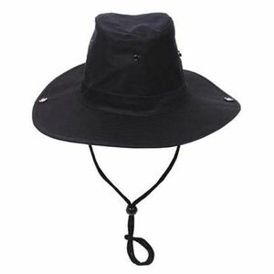 Pălărie MFH Cowboy culoarea neagră imagine