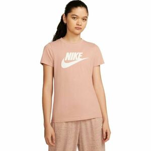 Nike NSW TEE ESSNTL ICON FUTURA Tricou de damă, portocaliu, mărime S imagine