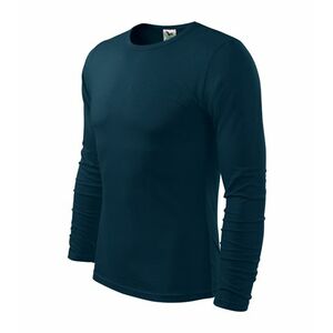 Malfini Fit-T tricouri cu mânecă lungă, albastru închis, 160g/m2 imagine