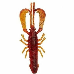 Naluca rac Savage Gear Reaction Crayfish, Motor Oil, 9.1cm, 7.5g, 5buc imagine
