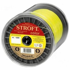 Fir monofilament Stroft Color, galben-fluo, 1000m (Diametru fir: 0.28 mm) imagine