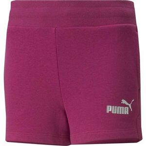Puma ESS+SHORTS TR G Pantaloni scurți de fete, vișiniu, mărime imagine
