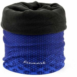 Finmark Fular multifuncțional din fleece Fular multifuncțional din fleece, albastru imagine