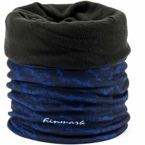 Finmark FULAR MULTIFUNCȚIONAL Fular multifuncțional din fleece, albastru închis, mărime imagine