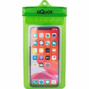 AQUOS PHONE DRY BAG Husă etanșă pentru mobil, verde, mărime imagine