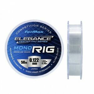 Fir inaintas Formax Elegance Mono Rig, transparent, 50m (Diametru fir: 0.10 mm) imagine