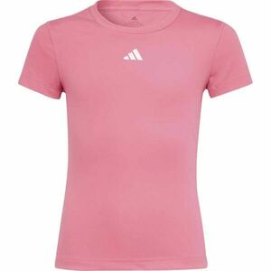 adidas TF TEE Tricou sport fete, roz, mărime imagine