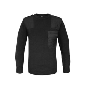 Mil-Tec BW pulover militar, negru imagine