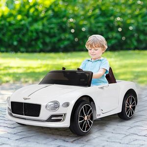 HOMCOM Mașinuță Electrică pentru Copii Model Bentley, Cu Lumini și Sunete, 108x60x43cm | Aosom Romania imagine