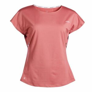 Tricou cu guler rotund Tenis Dry 500 Roz Damă imagine