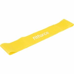 Fitforce EXELOOP SOFT Bandă elastică de antrenament, galben, mărime imagine