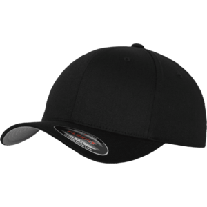 Brandit șapcă Flexfit Wooly Combed, negru-gri imagine